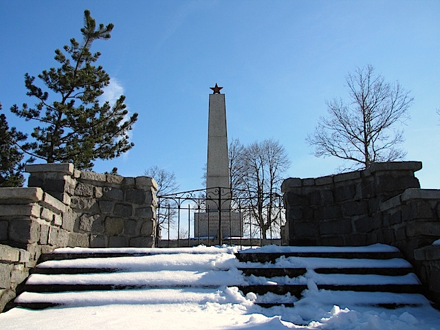 Denkmal beim Russenfriedhof